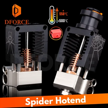 

DFORCE spider Hotend Super precision 3D printer extrusion head Compatible with MQ Hotend adapter TITAN BMG EXTRUDER