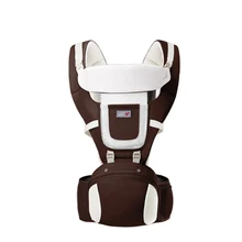 Эргономичная переноска для ребенка, дышащая переноска для младенцев, переносная переноска на талию, слинг для путешествий, съемный плечевой ремень, переноска для новорожденного