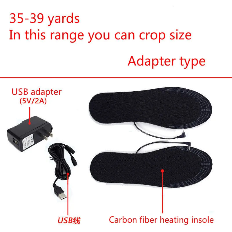 1 пара USB стельки для обуви с подогревом, согревающие стельки для ног, теплые носки, коврик, зимние уличные спортивные стельки, Теплые Зимние Стельки