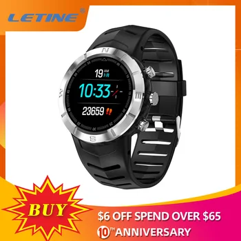 

LETINE New DT08 Smart Bracelet Heart Rate Blood Pressure Air Pressure Multiple Sports Modes Information Reminder Watch