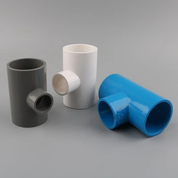 

1Pc 40-20/25/32mm 50-20/25/32/40mm PVC Pipe 3 Way Reducing Connector Fish Tank Tube Joints Garden Irrigation Water Pipe Adapter