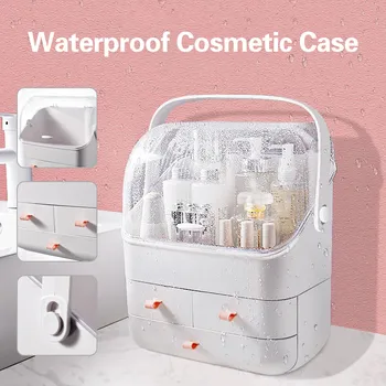 

Copy K Large Capacity Makeup Organizer Cosmetic Storage Box Portable Jewelry Containers