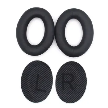 

1pair Replacement Ear Pads for Bose QC25 Headphones Leather Soundtrue Quiet Comfort Soft 2 QC25 AE2 QC2 QC15 Ear Cushions ONLENY
