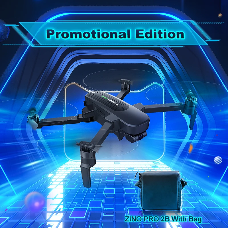 Квадрокоптер Hubsan ZINO PRO Радиоуправляемый 5G GPS Wi-Fi 4 км | Электроника