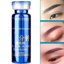 Makeup Pigments Cleaner Semi Permanent Makeup Pigment Correction Liquid Color Fading Eyebrow Remover Agent Cosmetic Cleaner 20ml