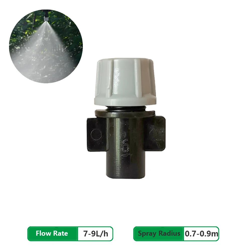 

Garden Tool 100Pcs Garden Atomization Nozzle Greenhouse Atomization System Sprayer Garden Irrigation Watering Nozzle Fitting