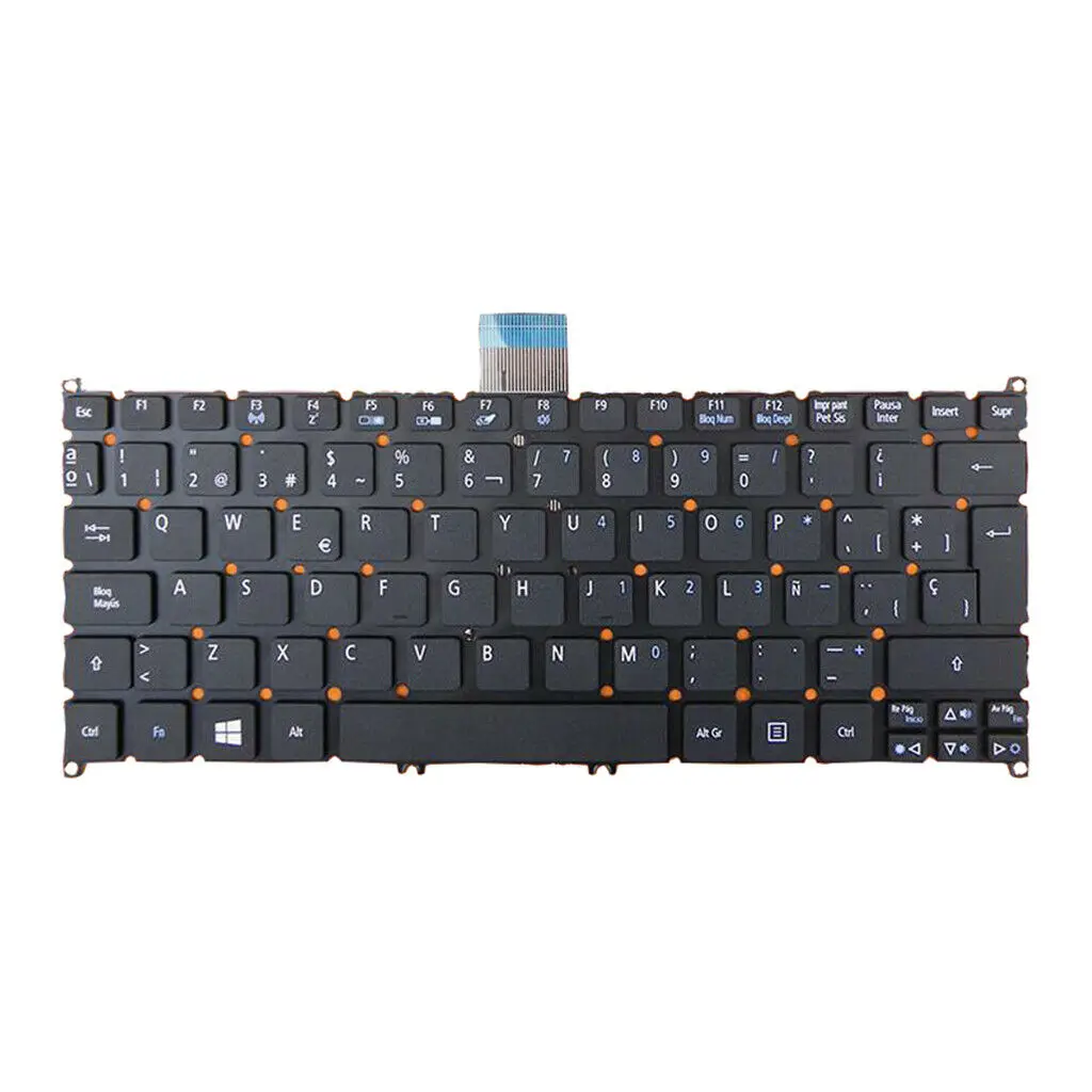 

Spanish Layout Keyboard for Acer Aspire One 725 756 S3-951 S3/S5-391 V5-171 Laptop SP