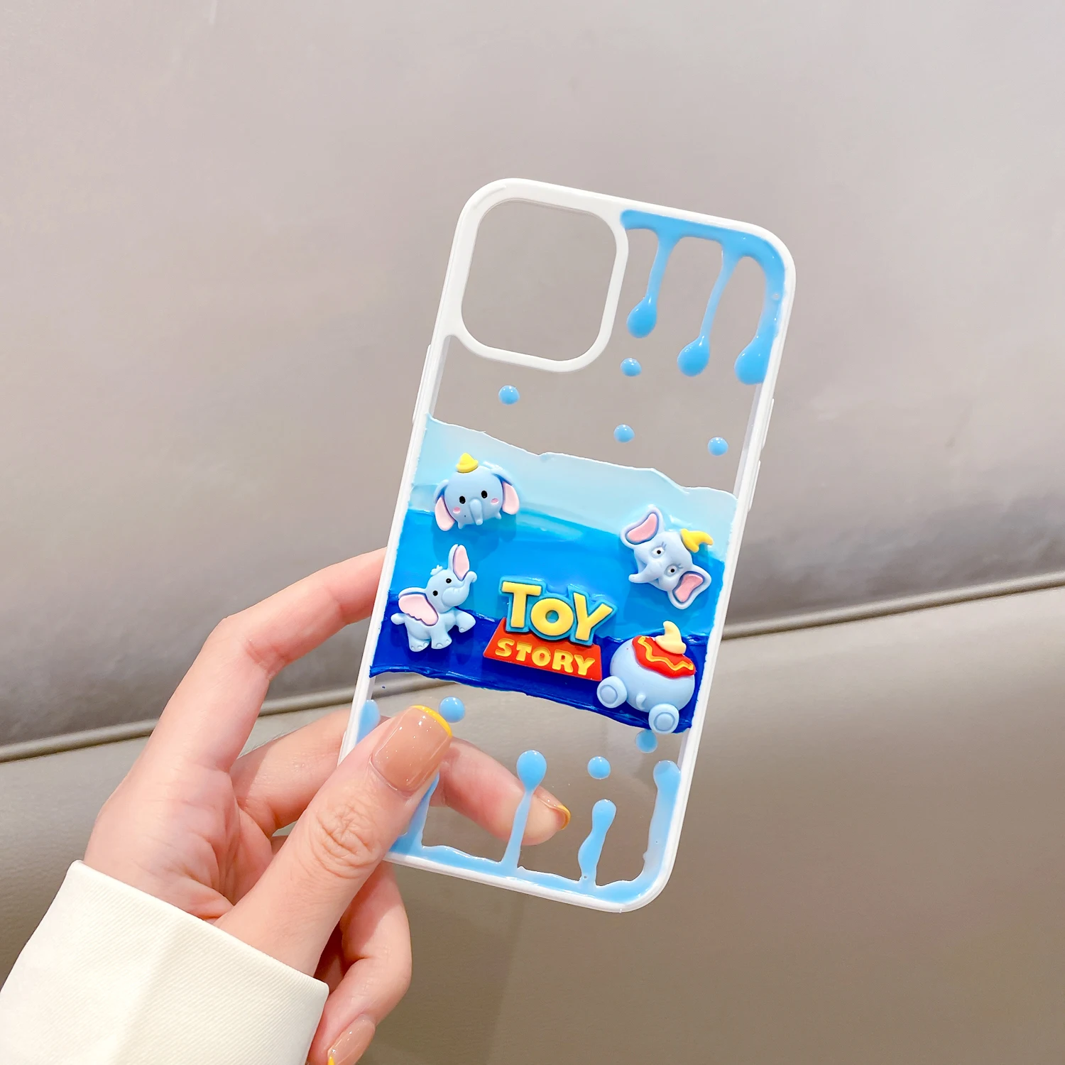 Мягкий противоударный чехол с 3D рисунком животных для IPhone 11promax 11 12 12promax 13 13Promax 8