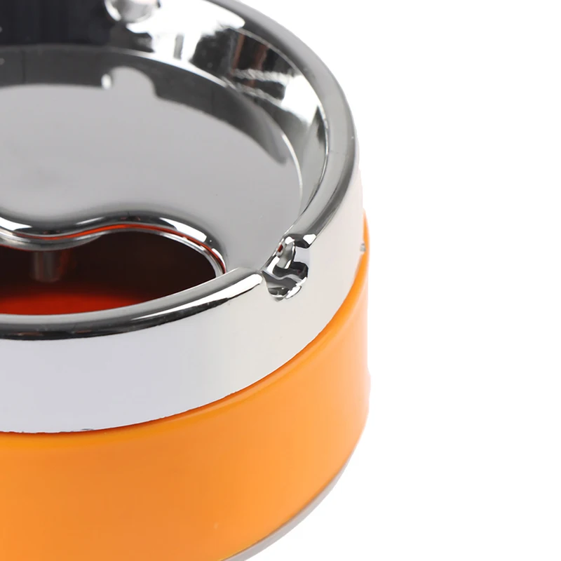 Detachable Rotatable Lid 360 Degree Free Rotation Stainless Steel Corrosion Resistance Cigarette Ashtray