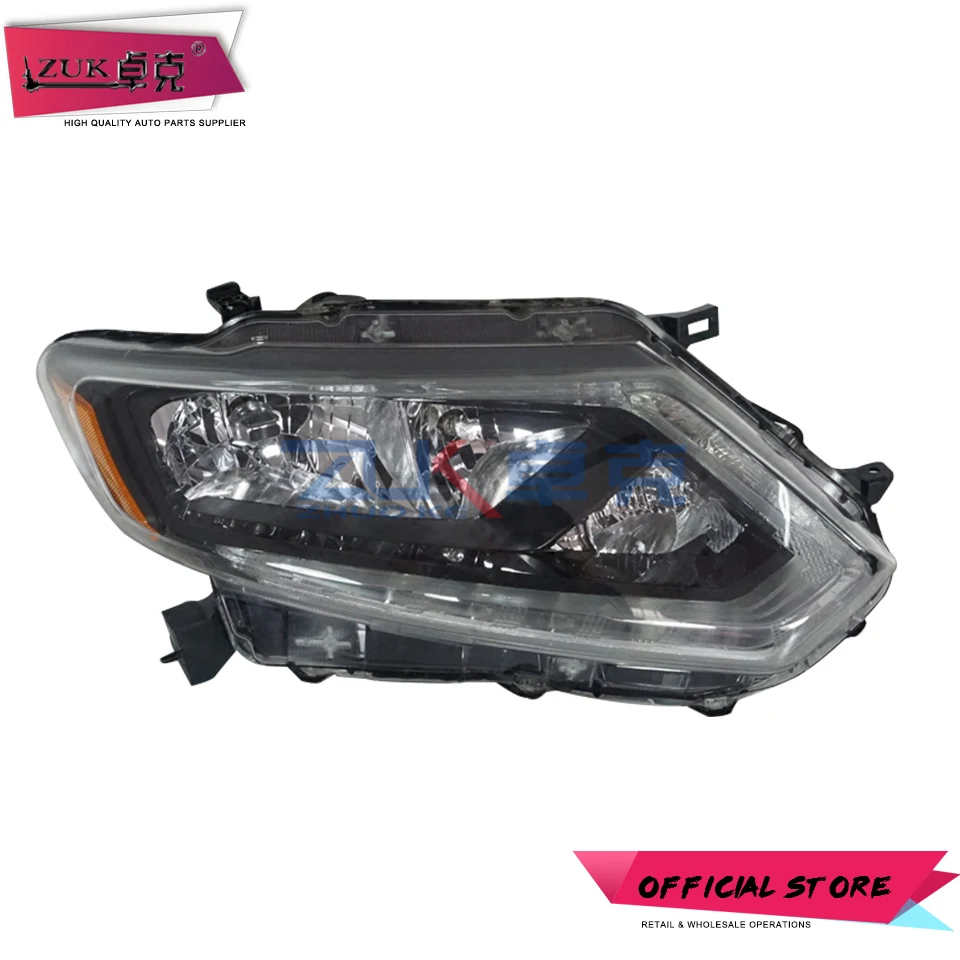 ZUK Передняя галогенная фара Фара дневная ходовая лампа для NISSAN X TRAIL ROGUE T32 2013 2014 2015