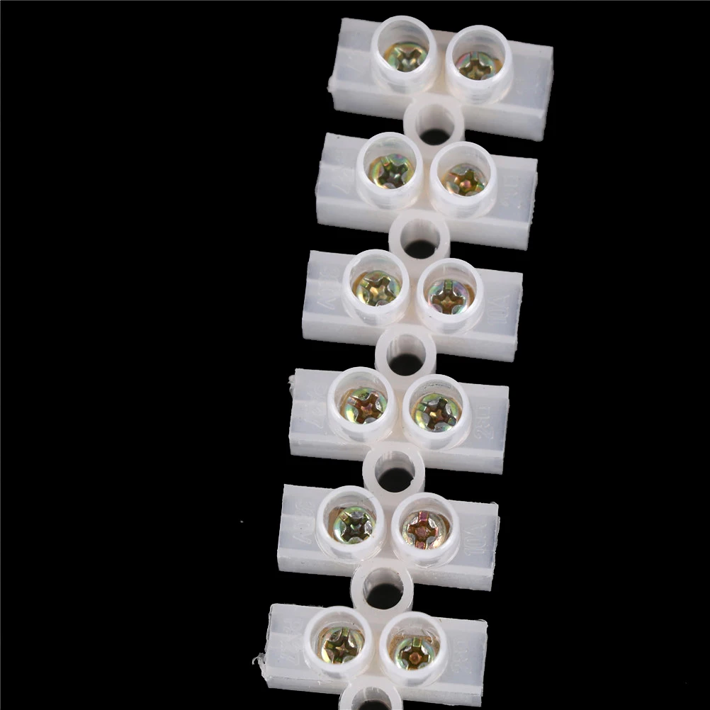 Новый 12 10A забор терминал доска Винтовые клеммы Connector проводное подключение