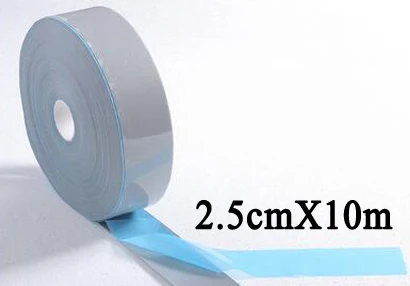 Безопасная Светоотражающая теплопроводная виниловая пленка DIY серебряное железо на отражающей ленте для одежды - Цвет: 2.5cmx10m