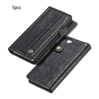 

Mobile Phone Case Pu Protective Cover Rough Crack Wallet For Iphone7/8 Mobile Phone Case Protective Cover