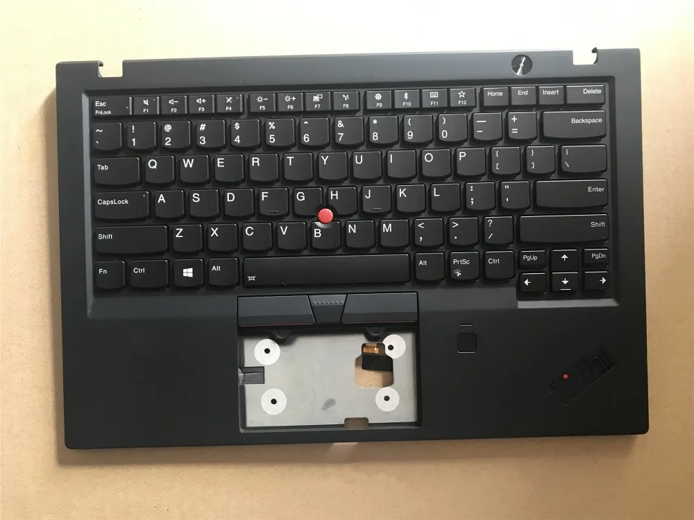 Для lenovo Thinkpad X1 Carbon 6th Gen Упор для рук Панель рамка крышка клавиатура с английской подсветкой США FRU 01YR547 01YR583