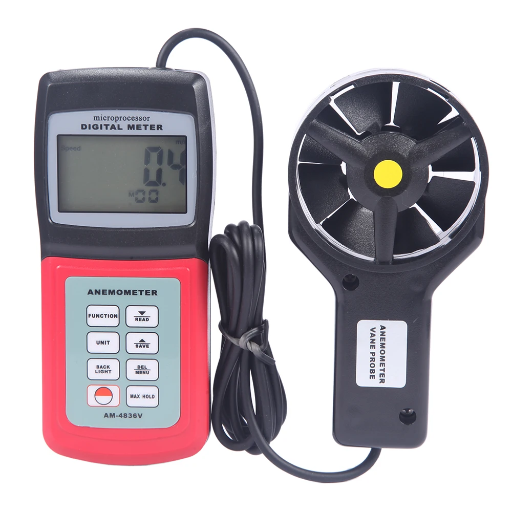Landtek AM 4836V Handheld Digital Anemometer Air Volume Wind Speed