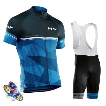 

New cycling clothing Ropa Ciclismo 2020 Men's Breathable road bike clothing Anti-UV MTB Bicycle SummerNorthwave Bike Uniform