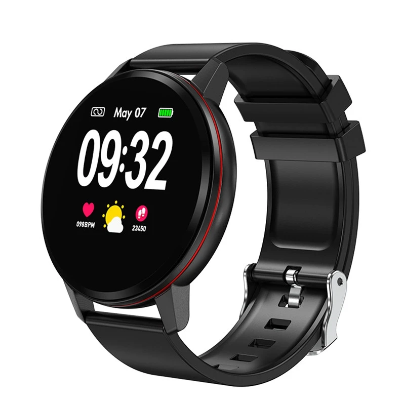 

ABHU-S01 Bluetooth Smart Watch Fashion Blood Pressure Oxygen Heart Rate Monitor Smartwatch For Android Ios Phone
