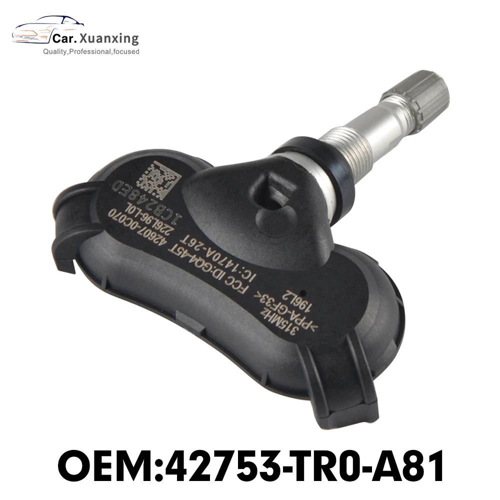 

42753TR0A81 датчик давления в шинах Система мониторинга TPMS 315 МГц для Honda Civic 2012-2014 42753-TR3-A810-M1