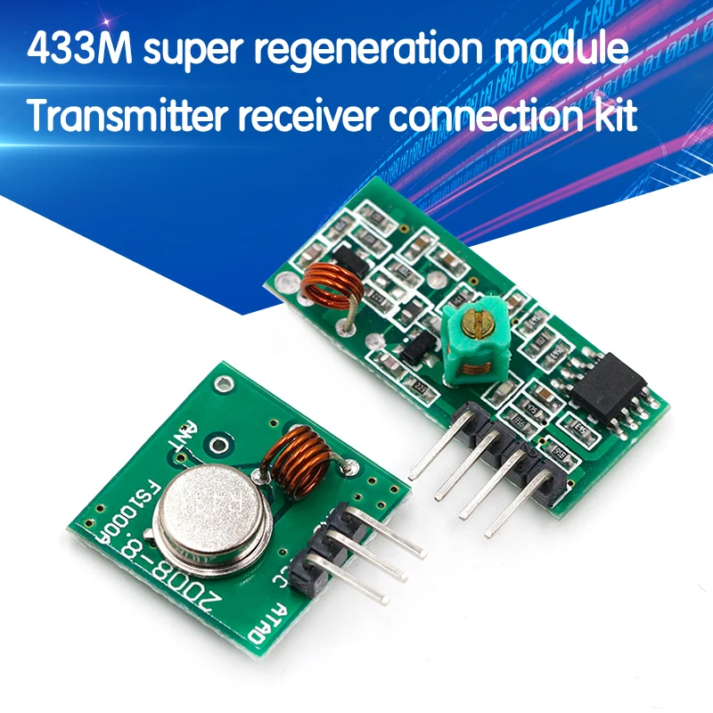 315 433 МГц мгц радиочастотный передатчик и приемник Link Kit для Arduino модуль