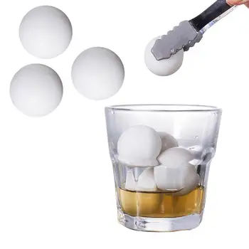 

3pcs Ice Cubes Chilling Stones Rocks Reusable for Whiskey Wine Drinks Beverage