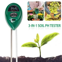 Testeur de PH du sol 3 en 1, testeur de la lumière du soleil, capteur d'humidité, de l'acidité des plantes, détecteur de PH