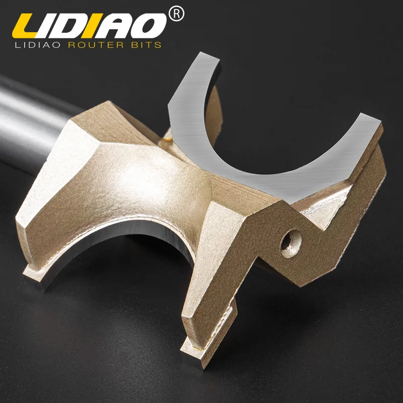

1 piece 12.7 mm Half Round cutting bit woodworking engraving cutter tools CNC Router Bits for wood Board trimming 1/2" shank bit