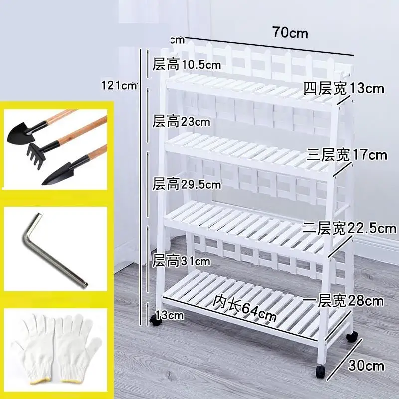 Number 5 Escalera Decorativa Madera Repisa Para Plantas Balkon Etagere Pour Plante Dekoration напольная полка Stojak Na Kwiaty подставка для цветов - Цвет: Number 5