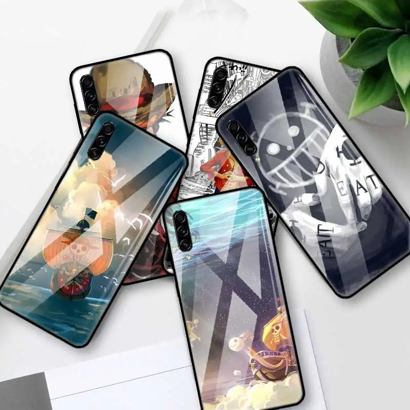 Цельный стеклянный чехол для Samsung Galaxy A70 A50 A51 A71 A40 A30 A20 S A10 A91 J4 J6 Plus закаленное