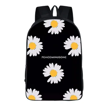 

Daisy Sunflower Print School Backpacks Teens Girls Casual Schoolbags Child Durable Laptop Rucksack Mochilas Feminina