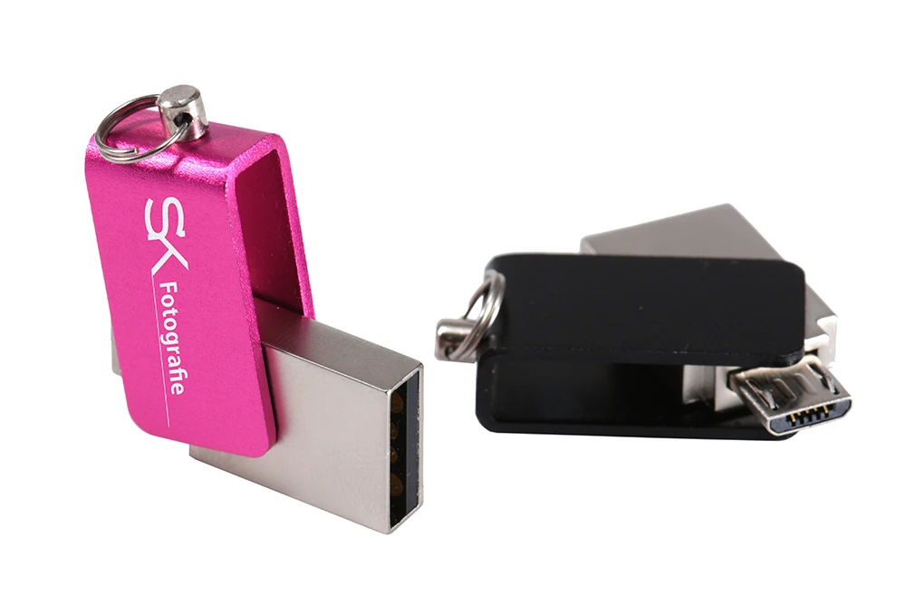 JASTER usb 2,0 флеш-накопитель 4 ГБ 16 ГБ флеш-накопитель 32 Гб usb карта памяти 64 Гб OTG металлический usb флеш-накопитель для телефона Android