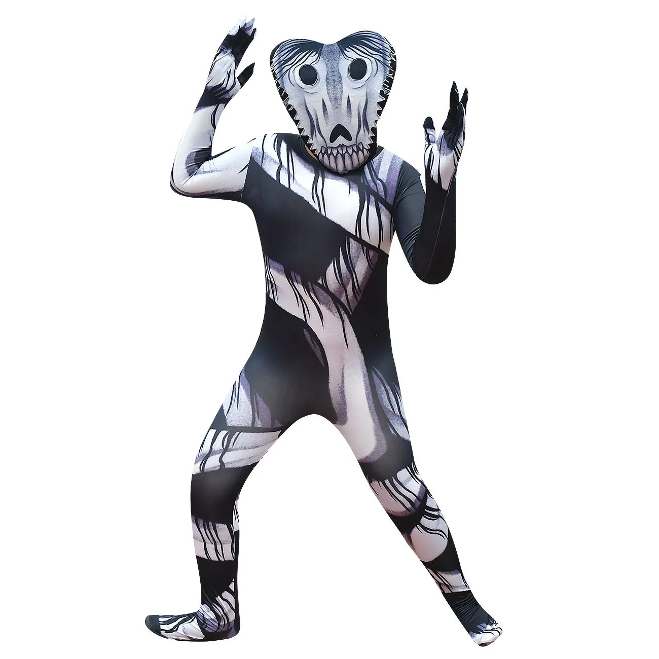 Scp 096 Costume Halloween Copaly Body Suit