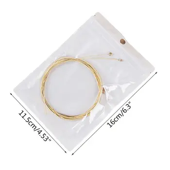 

2020 New 6Pcs/Set Classic Metal Guitar Strings Steel Wire Acoustic Folk Guitar Accessory