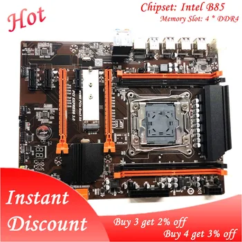 شراءX99 2011 V3 لوحة أم للكمبيوتر ECC SATA 3.0 مع M.2 NVME SSD USB 3.0 DDR4 الذاكرة يدعم 2678V3cpu