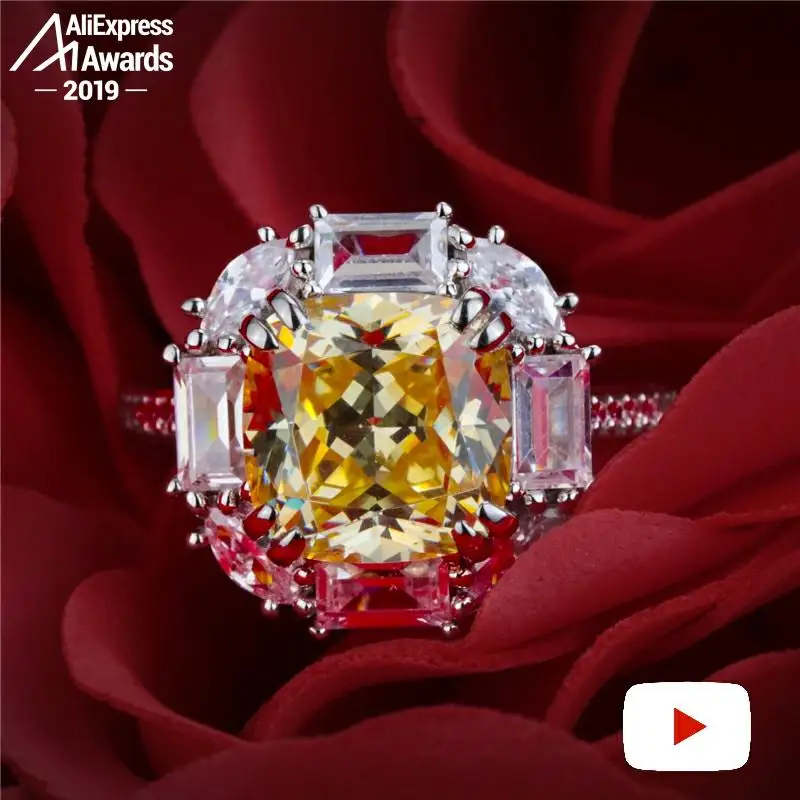 Oh My God So beautiful не поддельные круглые огранки S925 Серебряное кольцо SONA бриллиантовый