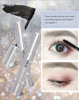 

4D Silk Diamond Mascara Quick-drying Waterproof Mascara Long Curling Thick Eyelash Extend Eyelash Mascara Eye Cosmetics TSLM2
