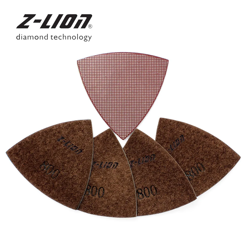 Z-LION 3 Triangle Diamond Polishing Pads Traingular Diamond