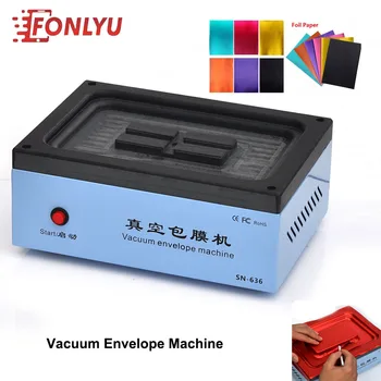 

Vacuum Coating Machine Vacuum Envelope Machine DIY Back Cover Film Repair Tool for IPhone Samsung Huawei All Smart Phones
