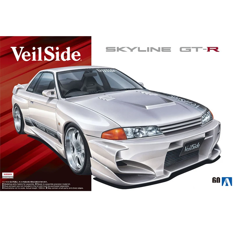 

Assembly Model 1/24 VeilSide BNR32 Skyline GT-R Sedan 05709