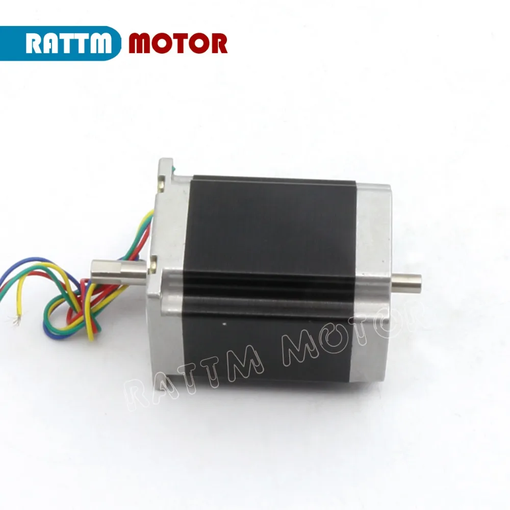 57x76 мм 23HS8430B CNC двойной вал шаговый двигатель Nema 23 270 Oz in 3.0A|dual shaft stepper motor|stepper motornema23