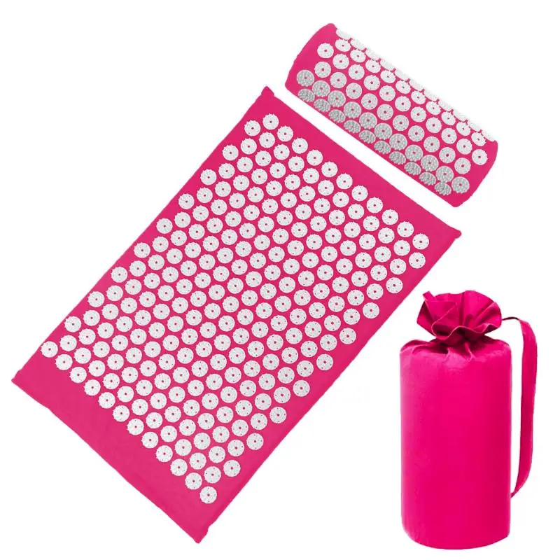 Acupressure Massage Mat with Pillow set to body Relaxation to Release Stress and Tension 38 Acupressure Massage Mat with Pillow set to body Relaxation to Release Stress and Tension 43