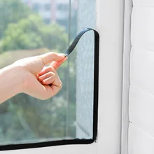 Foam Sponge Rubber Strip Tape For Window Door Seal Strip Single Sided Adhesive Waterproof Weather Stripping High Density