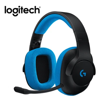

Logitech G233 PRODIGY Over-Ear Professional Gaming Headphone 3.5mm Wired Headset Line Control headphone with Microphone
