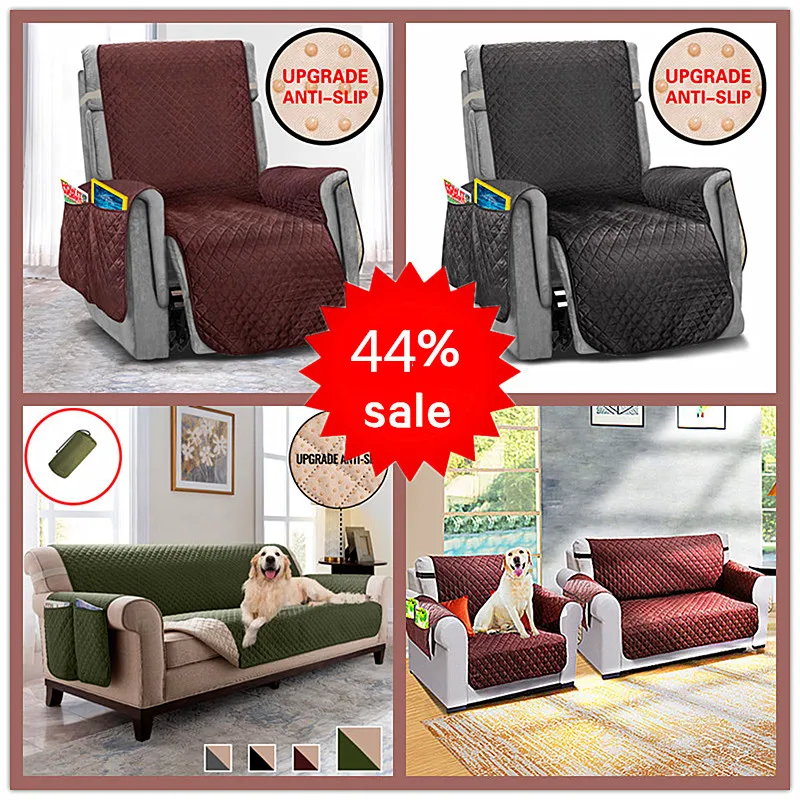

Recliner Sofa Cover Anti-Slip Sofa Covers For Living Room Furniture Protector For Pet & Kids Sofa Couch Cover Elastic Slipcovers