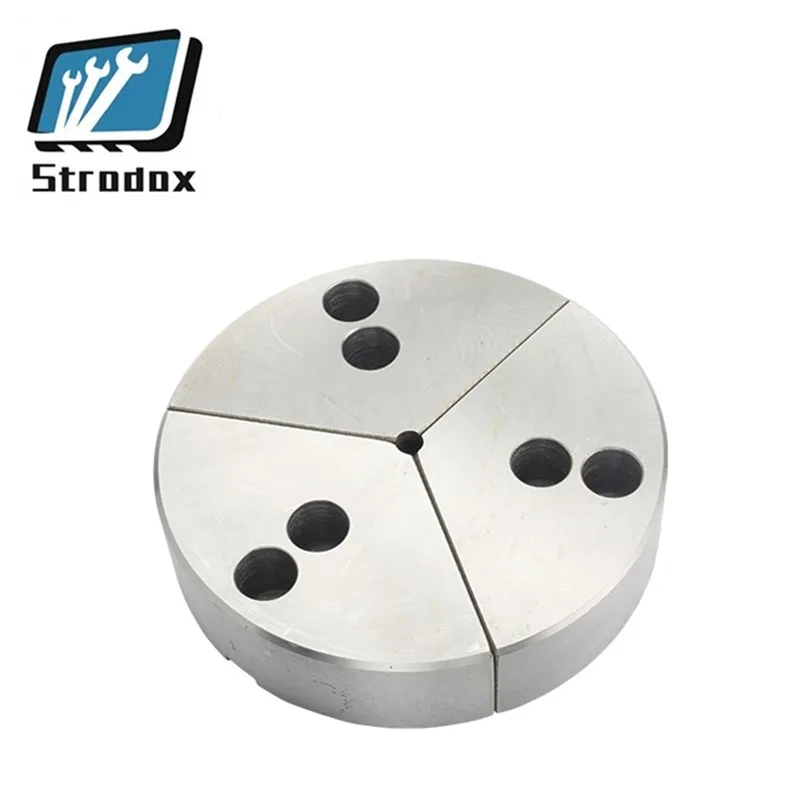 high quality Hydraulic Three-jaw fan-shaped chuck fan claw soft raw three 5 6 8 10 12 inch non-standard | Инструменты