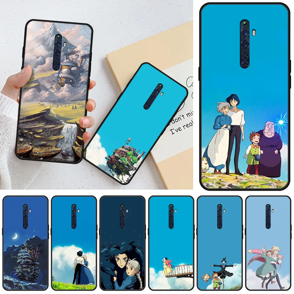 BaweiTE Howl's Moving Castle Phone Case Cover For OPPO RENO 2Z R15pro R17pro Realme 2 2pro 3 3pro 5 5pro C2 | Мобильные телефоны