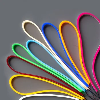 

220V Neon Light Strip Flexible Outdoor Christmas Holiday Fairy LED Strip Rope Tube SMD 2835 120LEDs/M Strip Lamp