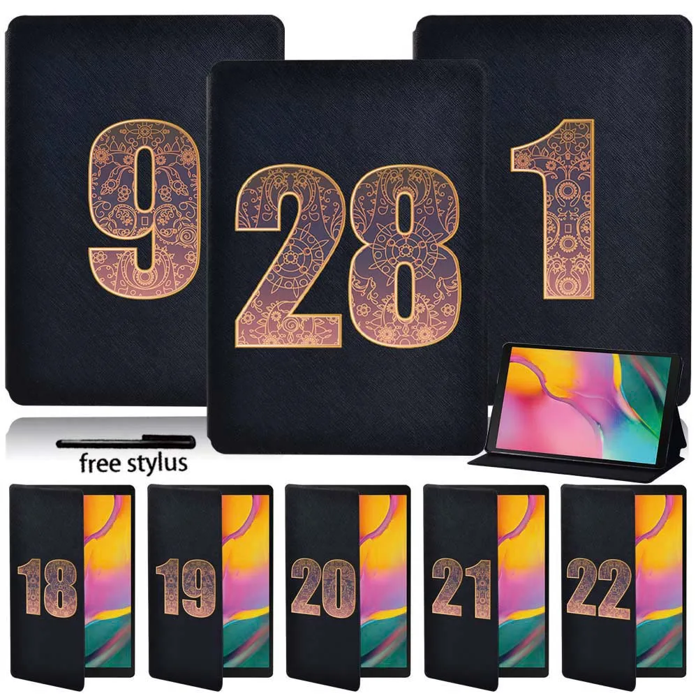 

Tablet Case for Samsung Galaxy Tab A A6 7.0 9.7 10.1 10.5 / E 9.6"/Tab S5e 10.5" Leather Shockproof Anti-fall Cover Shell