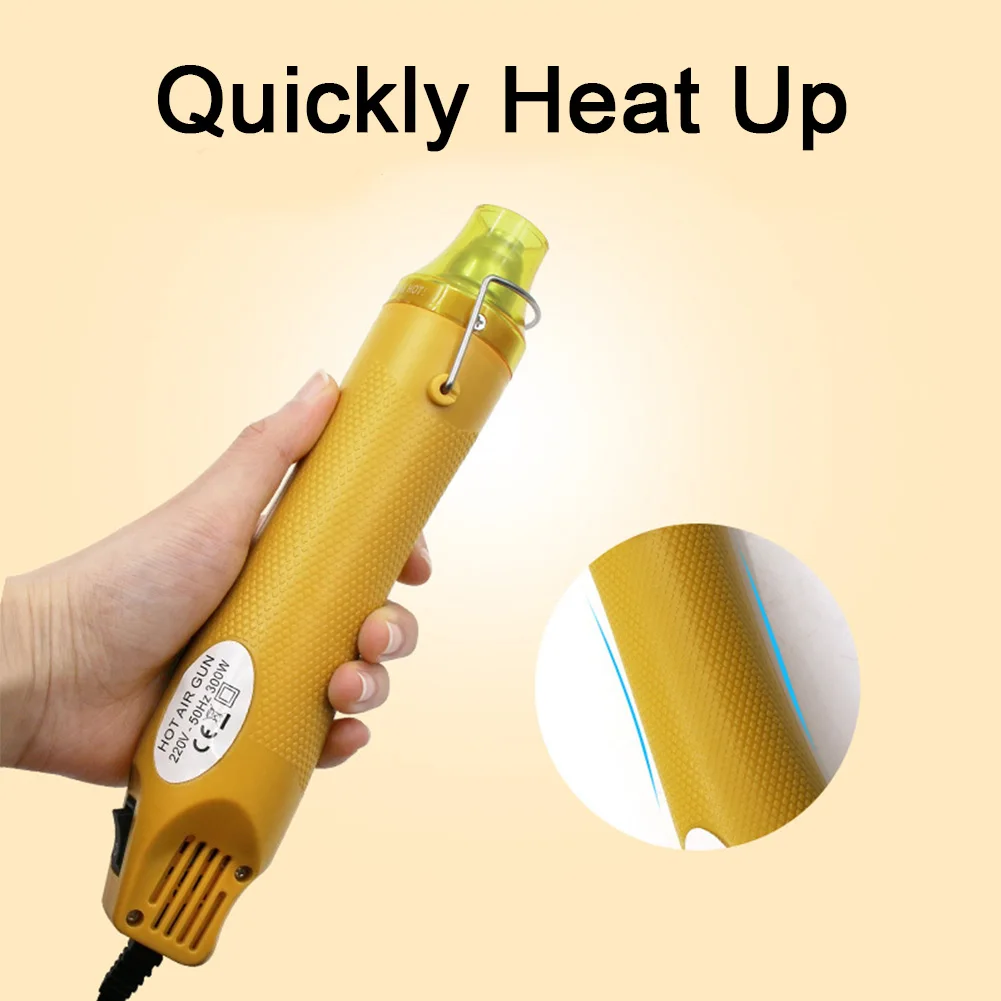 Mini Hot Air Gun 300W DIY Using Heat Gun Electric Power Tool 110V/220V Hot Air Blower Thermal