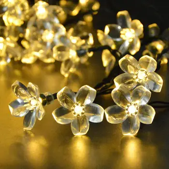 

Ssolar powered LED string Lights Outdoor Waterproof Solar LED Garden Garland Fairy Lights For Christmas New Year Decor Lighting