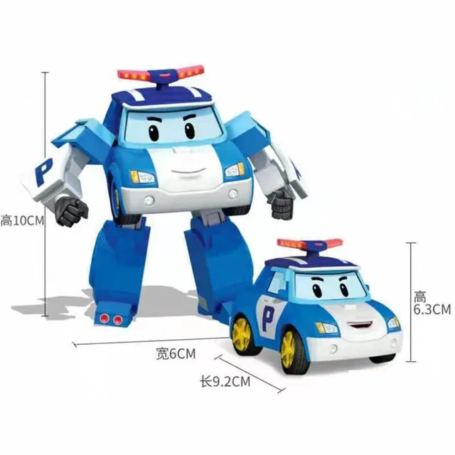 Silverlit Robocar Korea Robot Kids Toys Transformation Anime Action Figure Poli Toys For Children 1